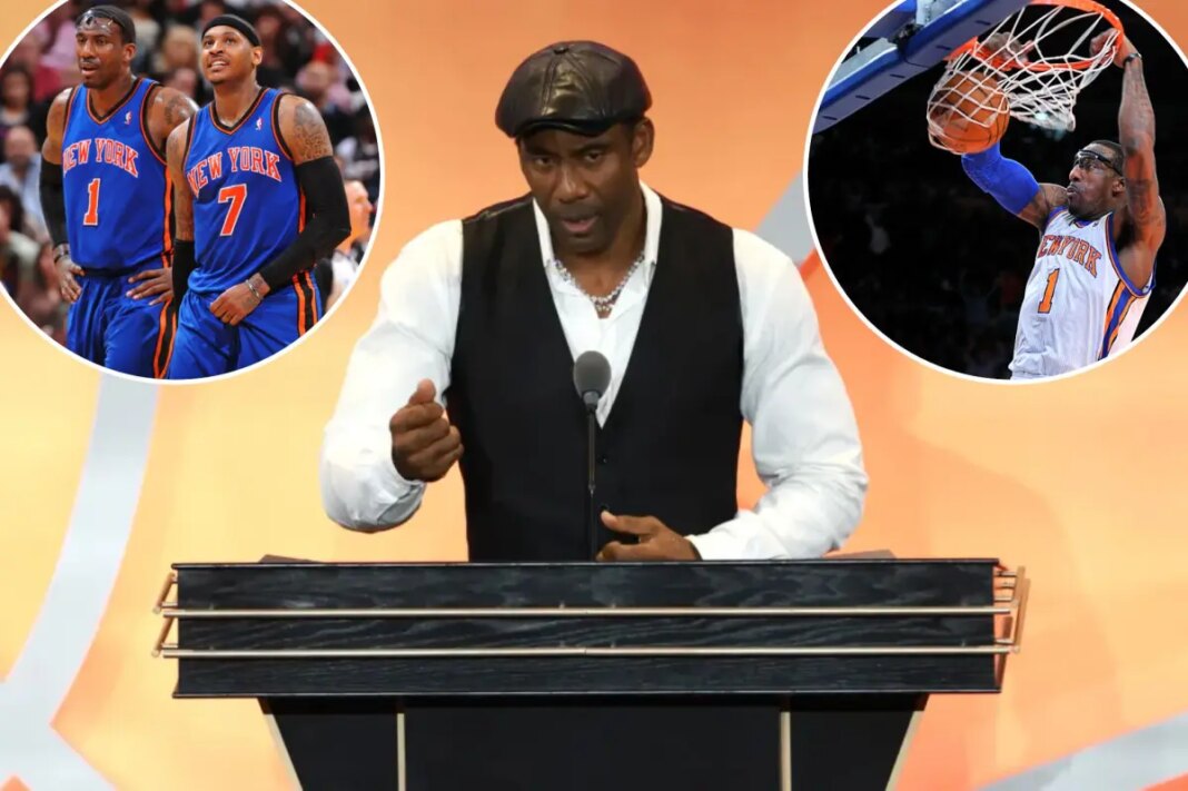 Amar’e Stoudemire inducted into Hall of Fame in fitting full-circle Knicks moment