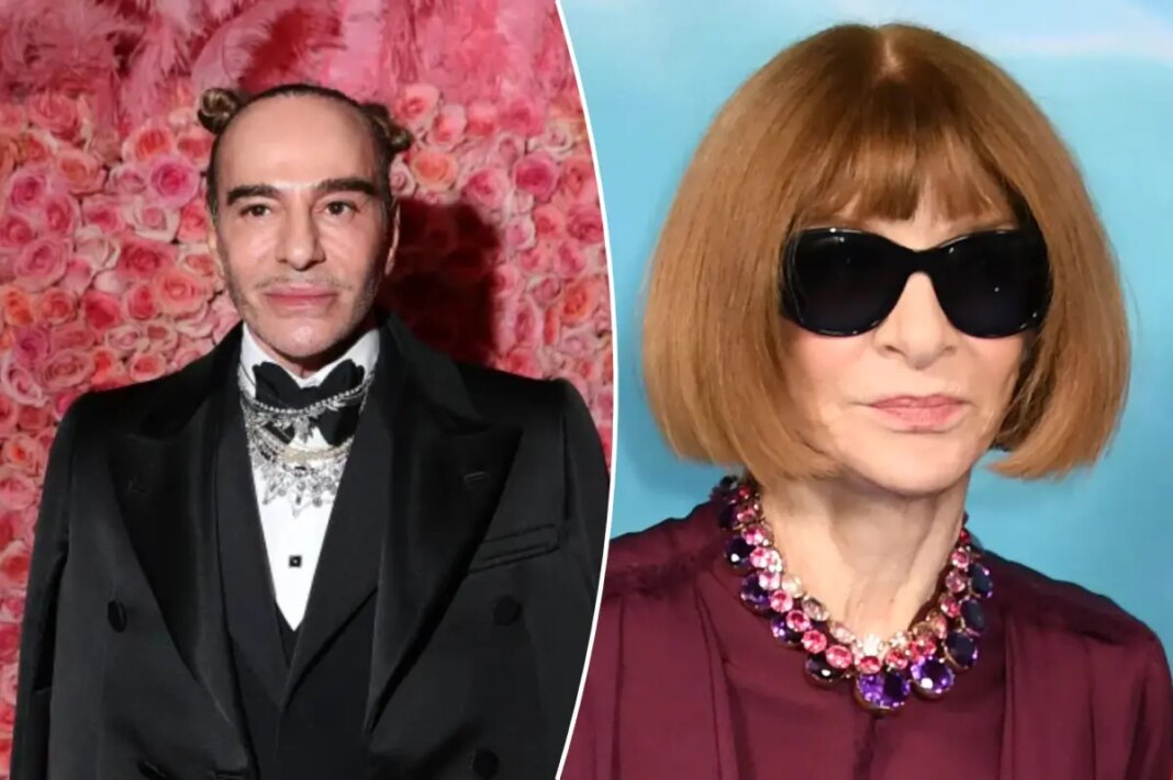 Anna Wintour has rubber-stamped bigotry by picking antisemitic Galliano for Met show