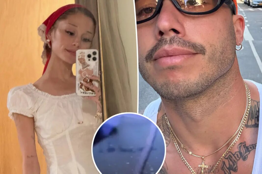 Ariana Grande flashes new tattoo matching boyfriend Ricky Álvarez's