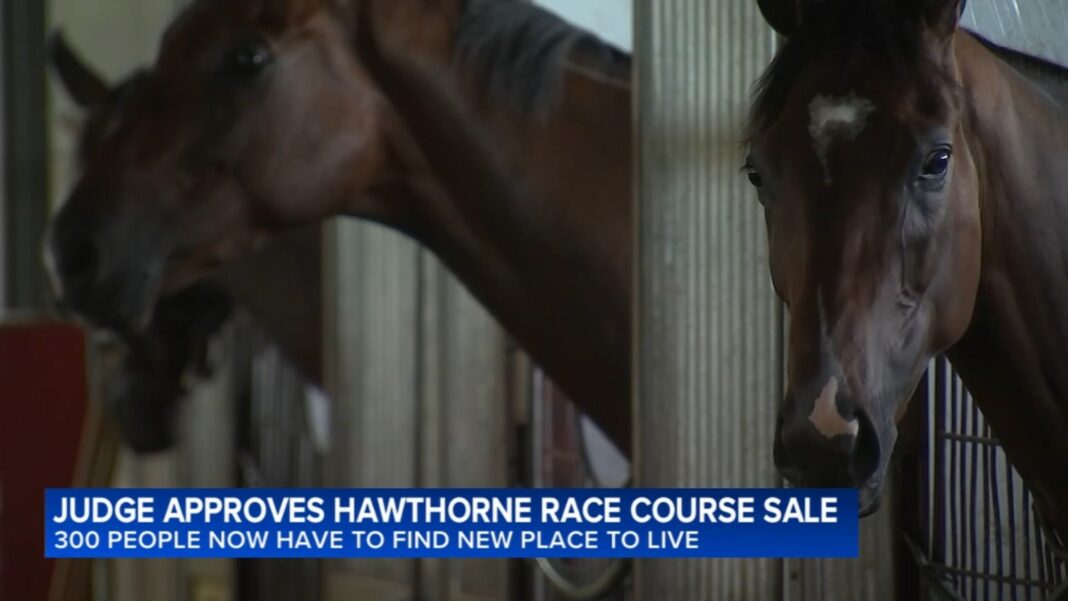 Bankruptcy judge approves sale of Hawthorne Race Course in Stickney, Illinois, leaving horse racing community with uncertainty