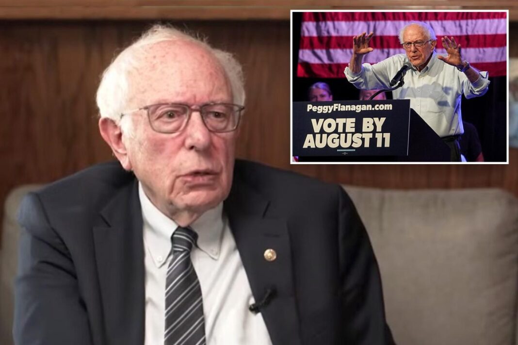 Bernie Sanders blasts Dem establishment as 'way, way out of touch' with American voters as he defends socialists
