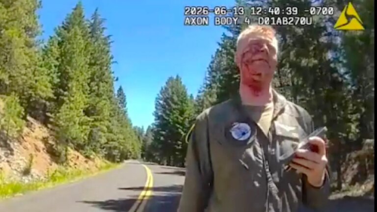 Calm Amid Chaos: Ejected Marine Corps Pilot Remains Unruffled After Devastating Washington Crash