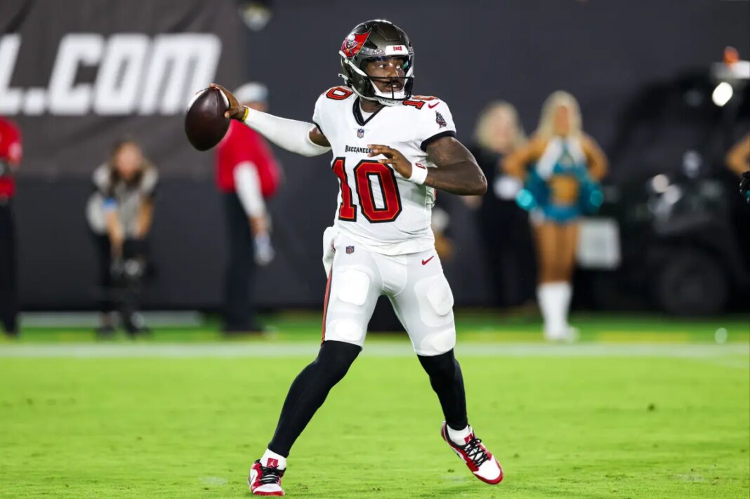 Buccaneers pick Jalon Daniels as backup QB in NFL cutdown day surprise