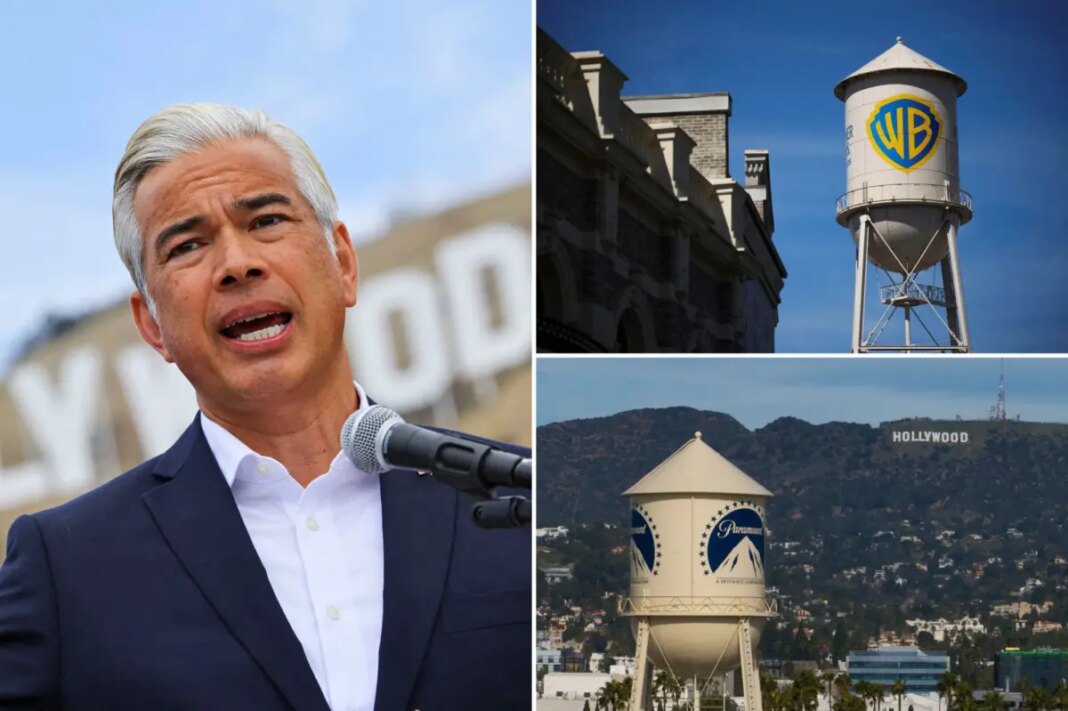 California AG's block of Paramount-Warner Bros. merger is ironically not wanted by mainstream Dems