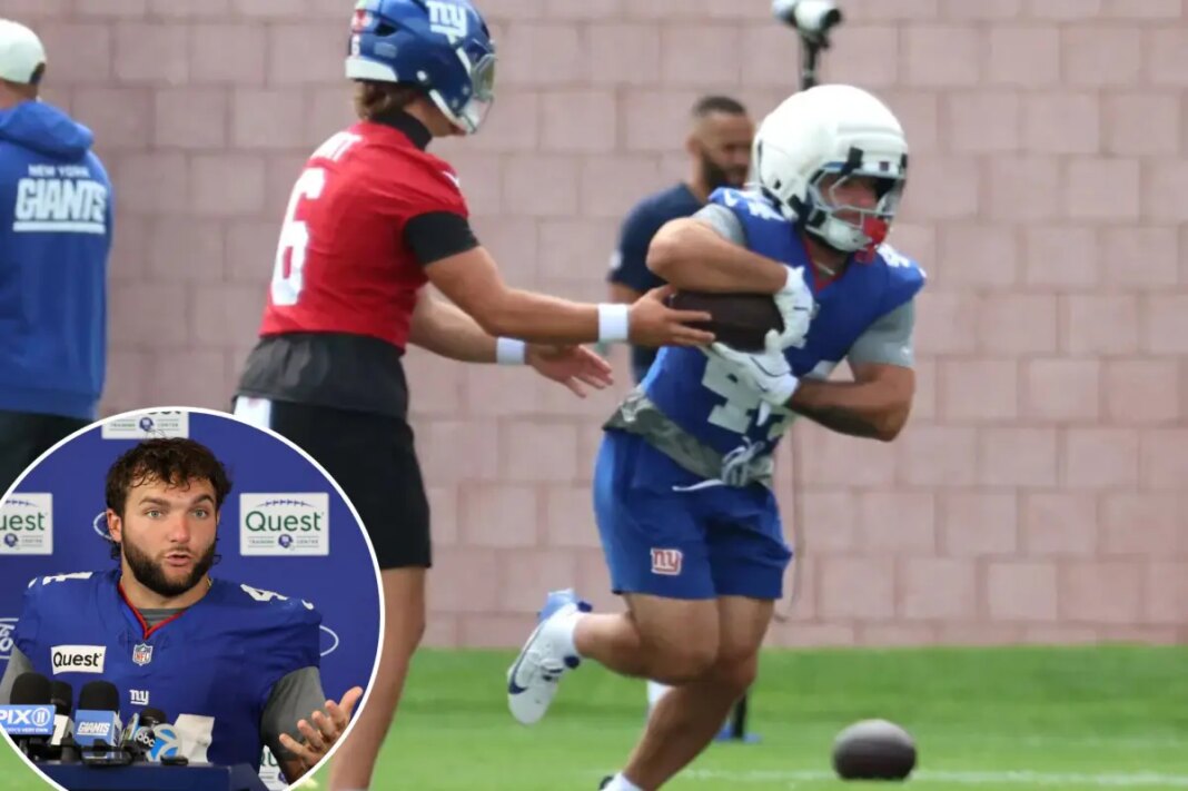 Cam Skattebo won't let gruesome injury change his Giants game