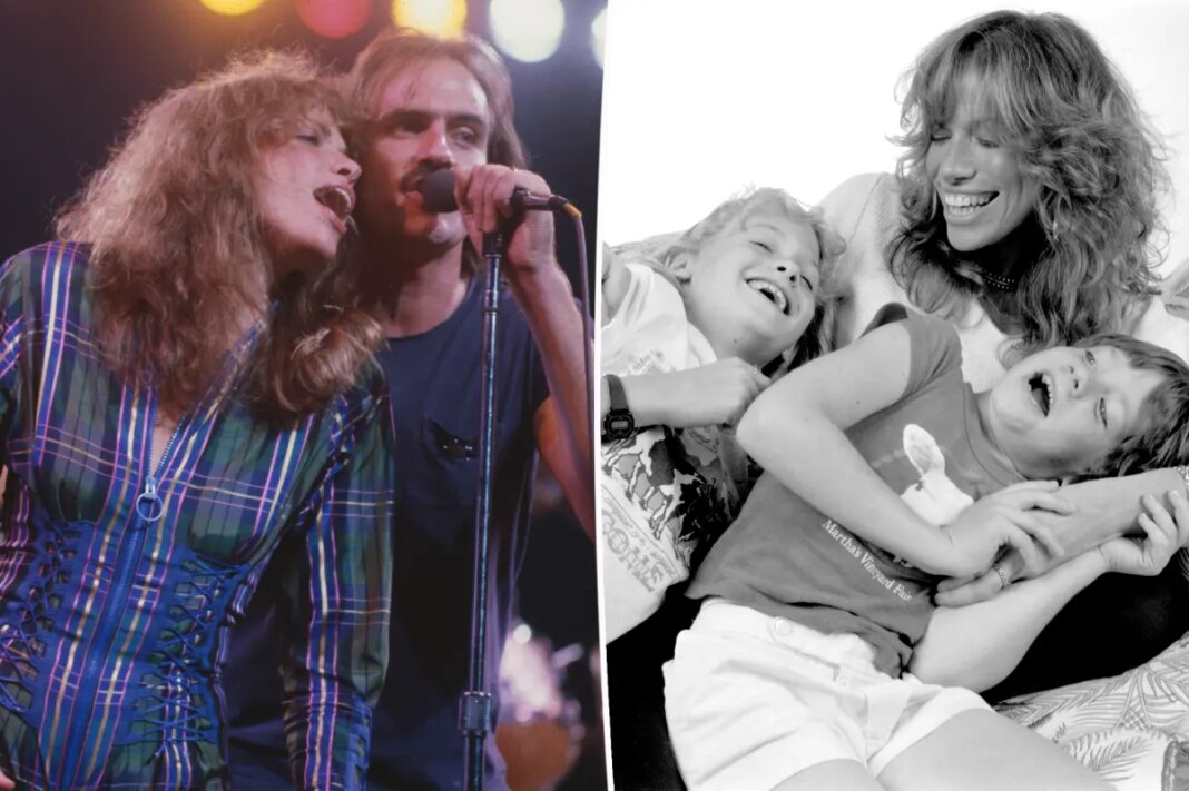 Carly Simon sings about James Taylor divorce impacting their kids in new song