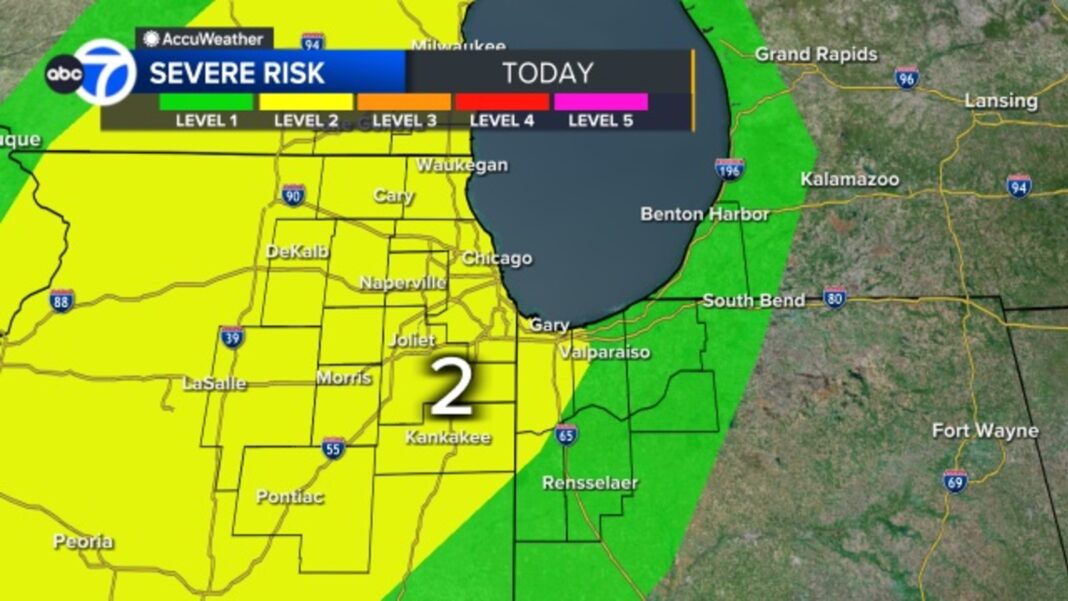 Chicago weather forecast for Friday calls for potentially severe storms; Severe Thunderstorm Watch for area | Radar