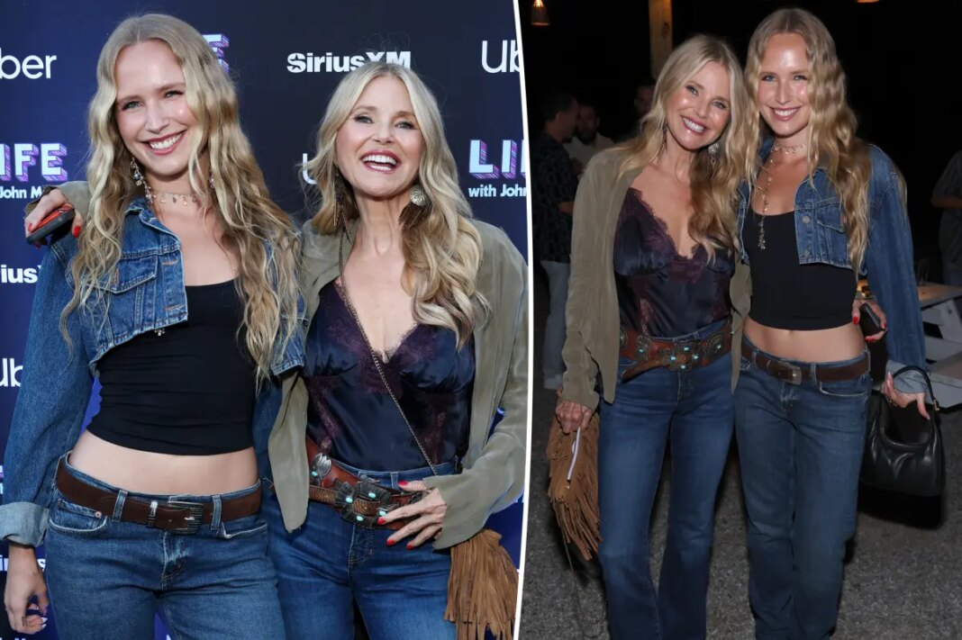 Christie Brinkley, 72, stuns with daughter Sailor, 28, in matching outfits for Hamptons event