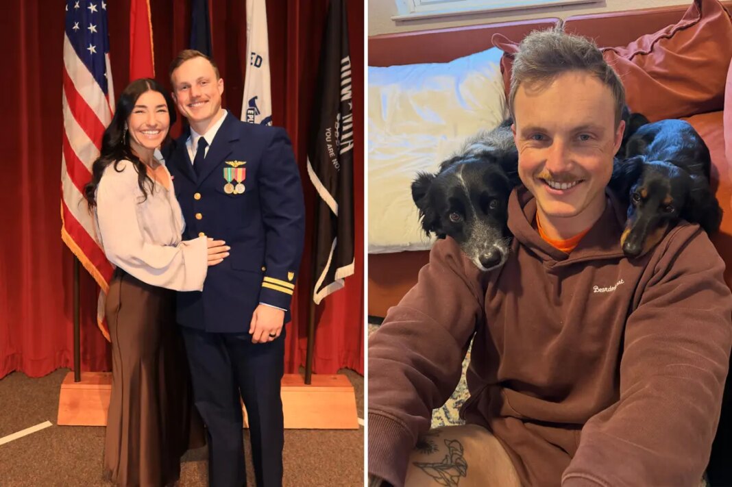 Coast Guard Lieutenant Connor Overstreet gunned down in random Washington state shooting as police launch search for killer