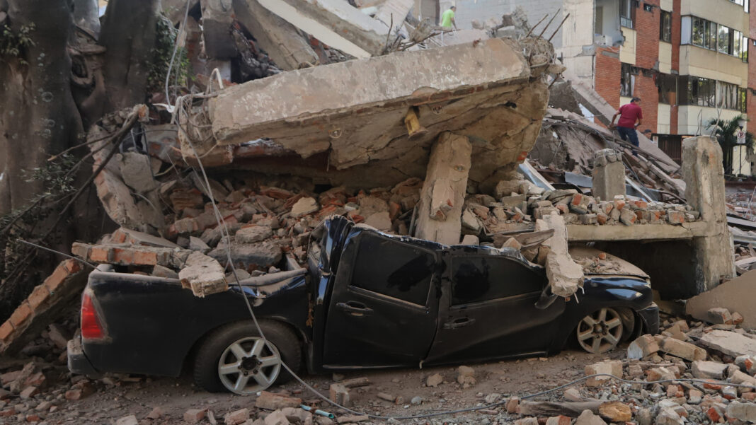 Colombia searches for its missing after a powerful earthquake kills more than 100