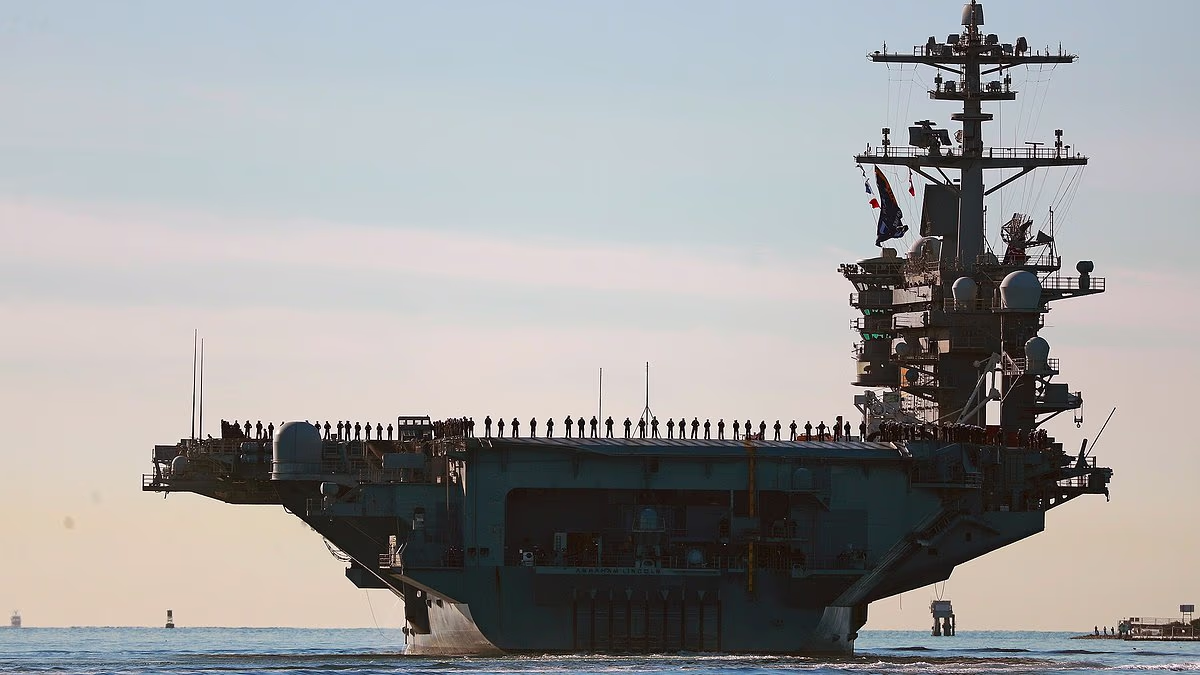 Commander brushes off complaints about USS Lincoln as 'old news'