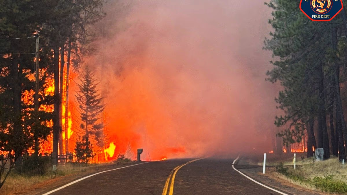 Convicted felon arrested for starting one of three northwest wildfires