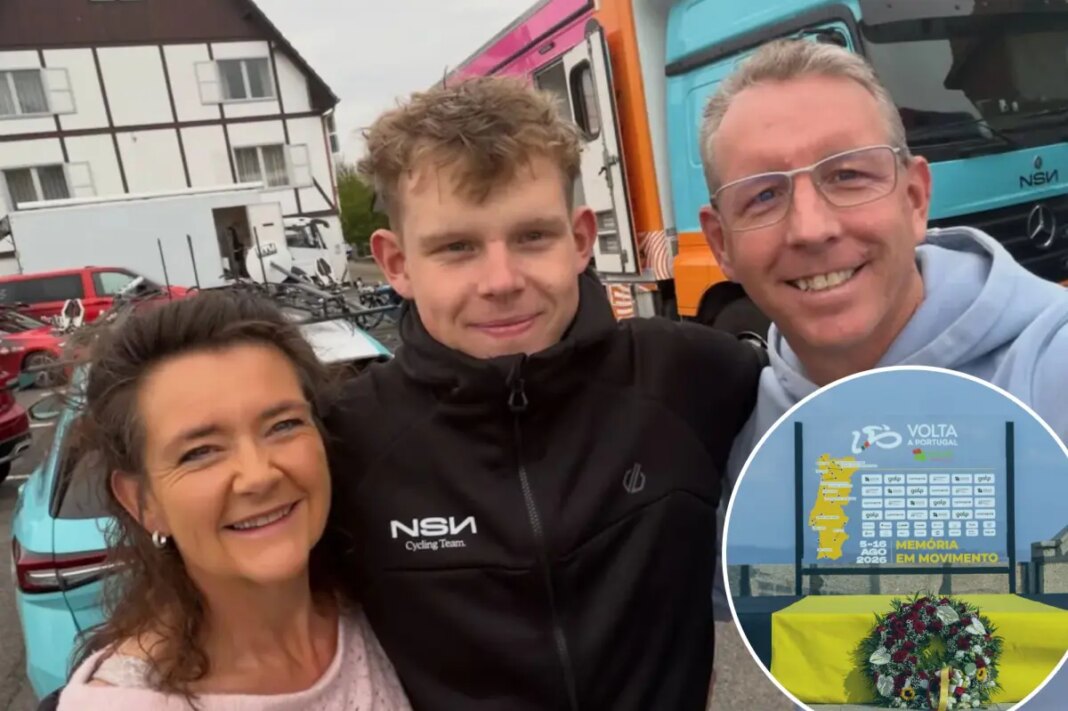 Cyclist's parents share heartbreaking tribute following death from Volta a Portugal crash