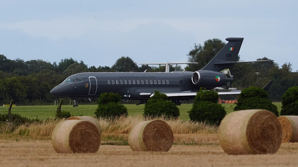 Daniel Kinahan taken into courthouse under armed guard after landing in Dublin on government jet from Dubai amid unprecedented operation to bring 'boss of £1bn crime cartel' to trial