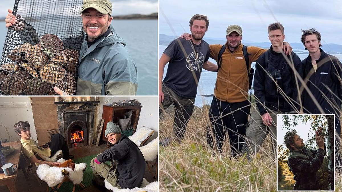 David Beckham praises wilderness expert for birthday trip
