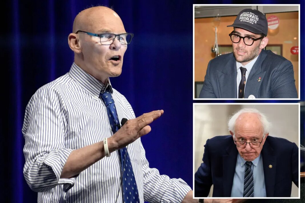 Democratic strategist James Carville says he could become a Republican under one condition