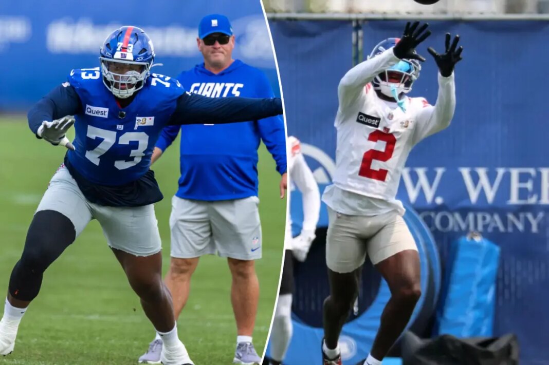 Deonte Banks is finding the Giants draft promise Evan Neal cannot