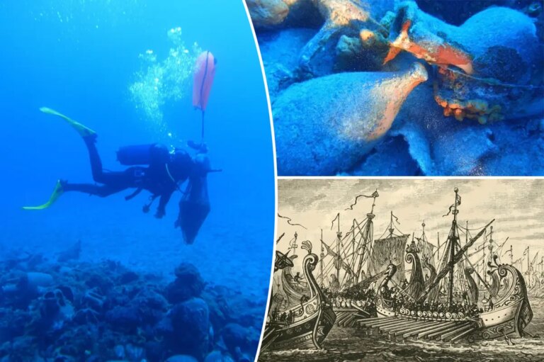 Ancient Treasures Unearthed: Divers Stumble Upon 2,400-Year-Old Shipwreck Mystery