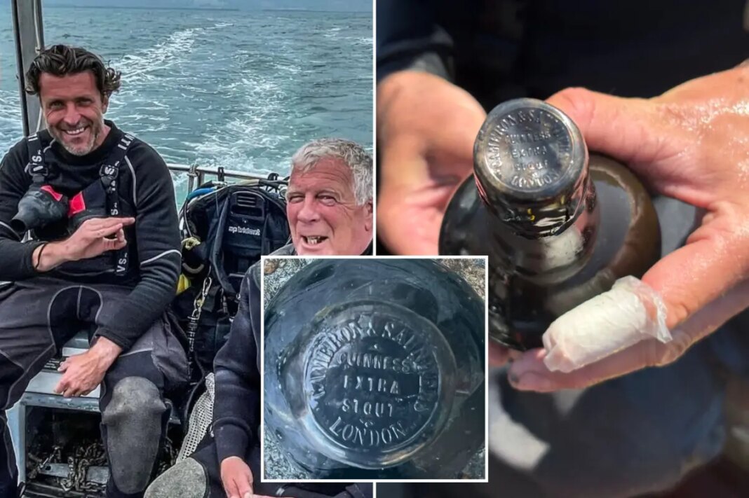 Divers find 162-year-old Guinness in shipwreck — and there's a 'possibility it's still drinkable'