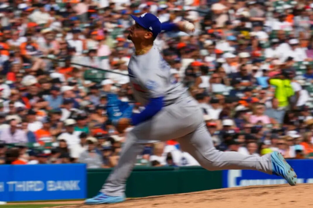 Dodgers’ Edgardo Henriquez makes history with 103.6 mph sinker