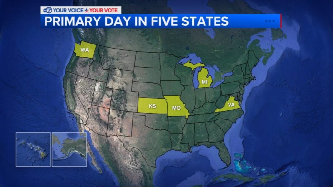 Election Day 2026: Michigan Senate race results to test Democrats' path forward; Missouri, Kansas, Virginia, WA holding primaries