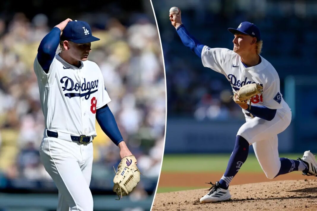 Emmet Sheehan called up by Dodgers in bullpen role