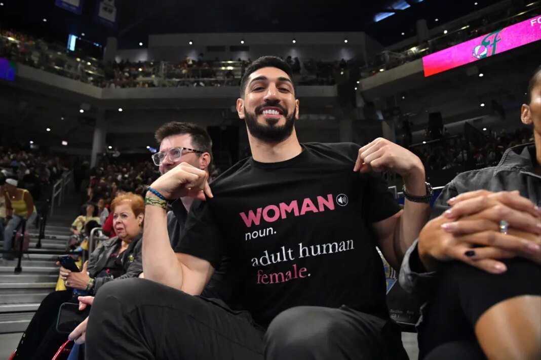 Enes Kanter refutes report he’s not eligible to play in WNBA: ‘Fake news!’