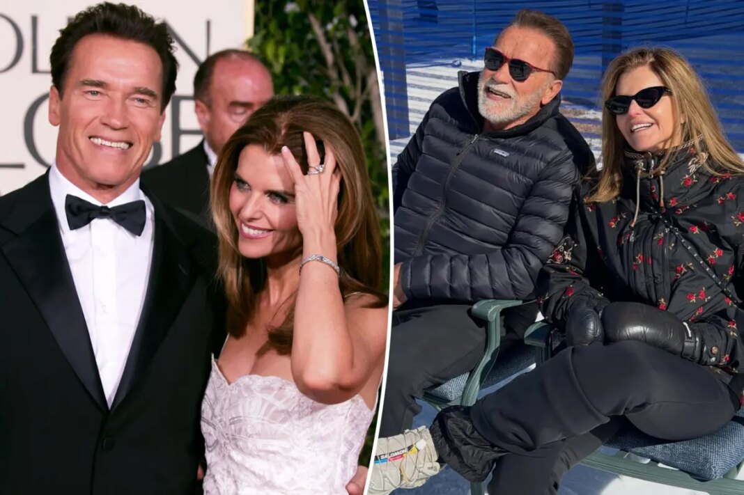 Exes Arnold Schwarzenegger, Maria Shriver reunite in rare photo from family vacation