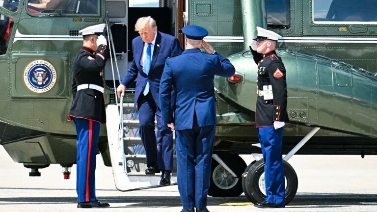 FAA probes potential safety breach linked to Trump and Marine One
