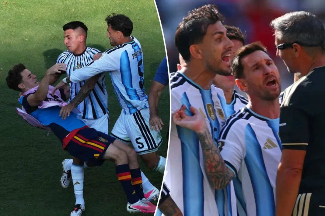 FIFA drops bans, fines for Argentina-Spain World Cup brawl