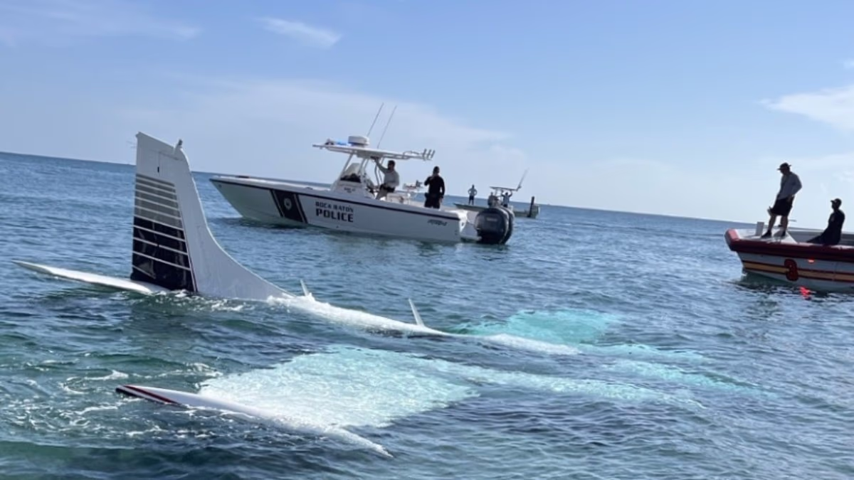 Female pilot, 23, makes miraculous sea crash landing off Florida coast