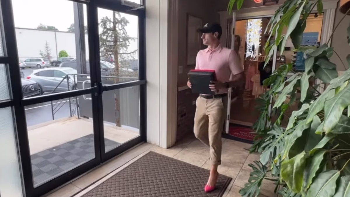 GOP congressman's stiletto workout leaks as allies hammer Dem
