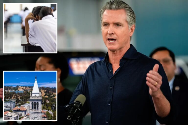 Gavin Newsom Evades SAT Issue Amid UC Math Crisis Warning