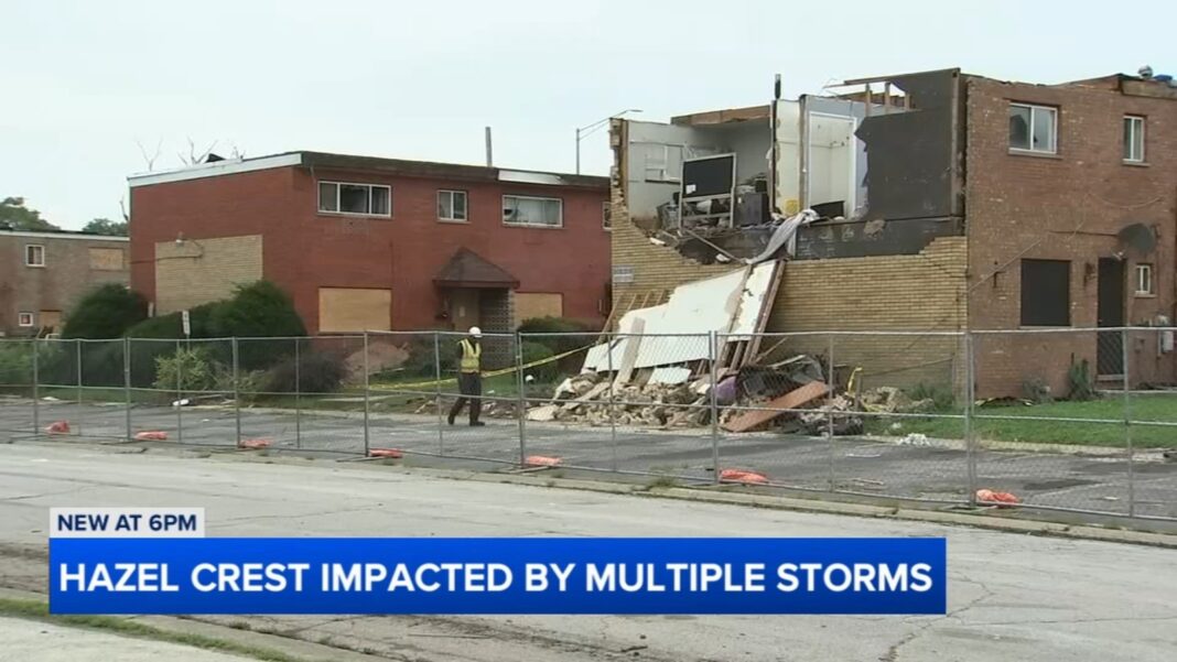 Hazel Crest, Illinois seeks temporary housing for families displaced by July 27 tornado as school year approaches