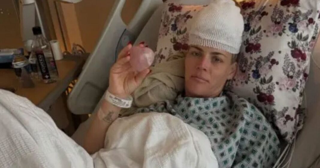 Hollywood legend hospitalised as she shares horror rare brain tumour diagnosis