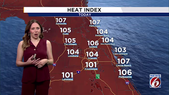 Hot start to the work week before storm chances ramp up. Here’s the timeline