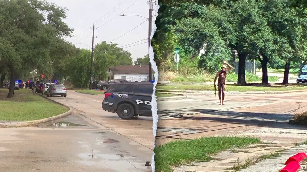 Houston police shoot gunman who indiscriminately fired on vehicles, injuring a mother and daughter