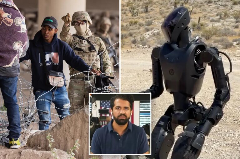 CEO Proposes Humanoid Robots for Southern Border Patrol as Futuristic Technology Nears Reality
