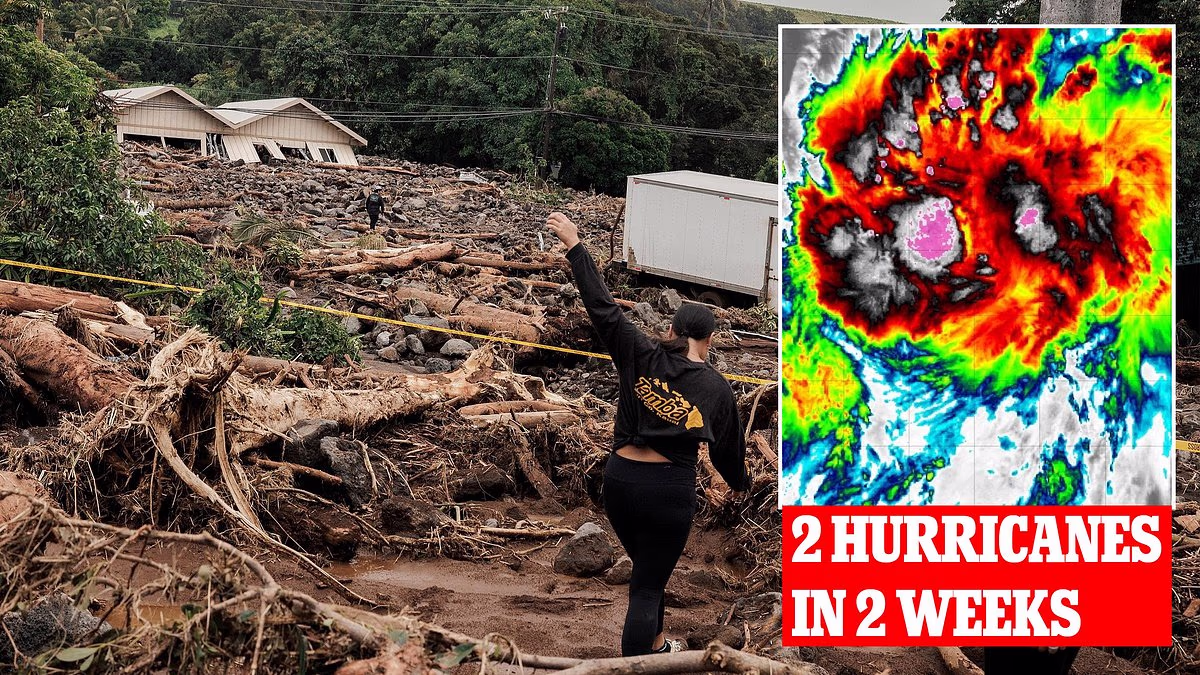 Hurricane warning issued as second monster storm in two weeks nears US