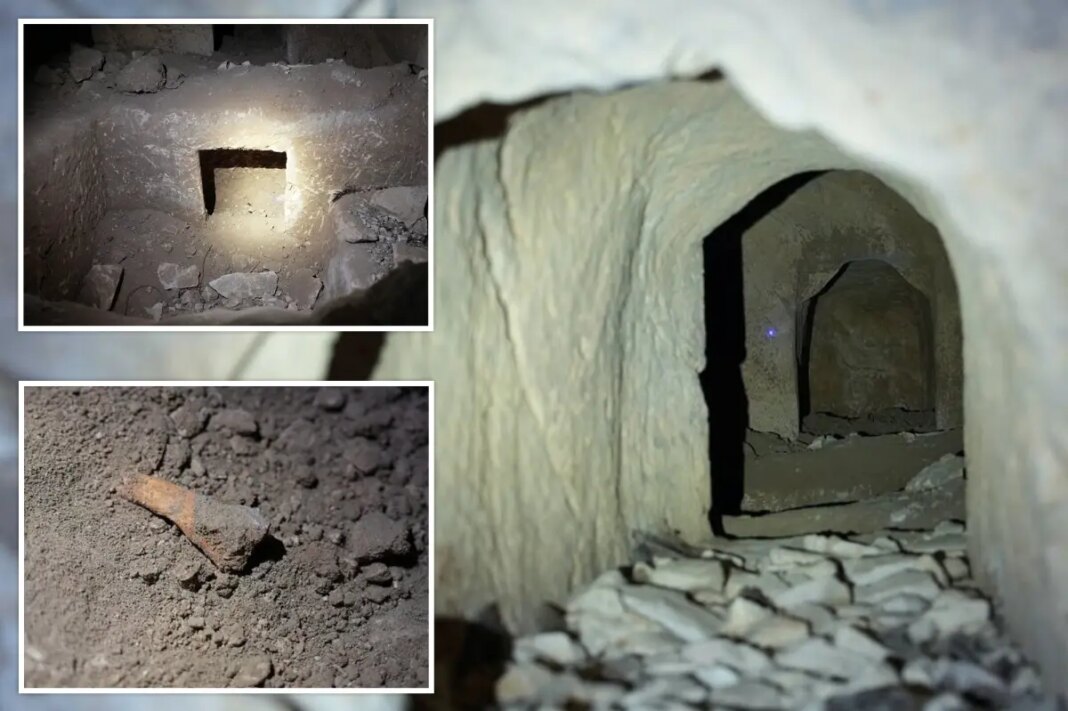Israel police operation takes unexpected turn when officers stumble upon ancient burial cave
