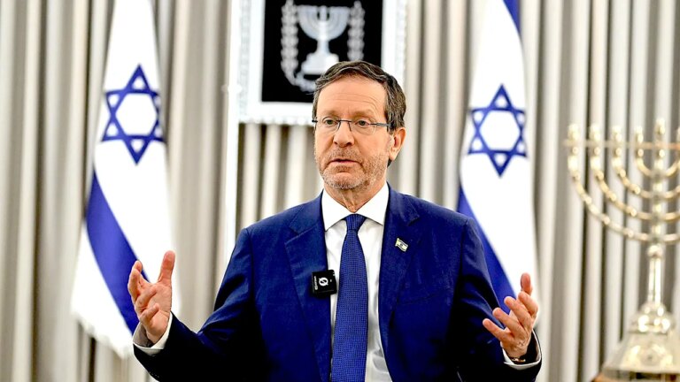 Israeli President Herzog Condemns Antisemitism Surge: A “Contamination of Societies