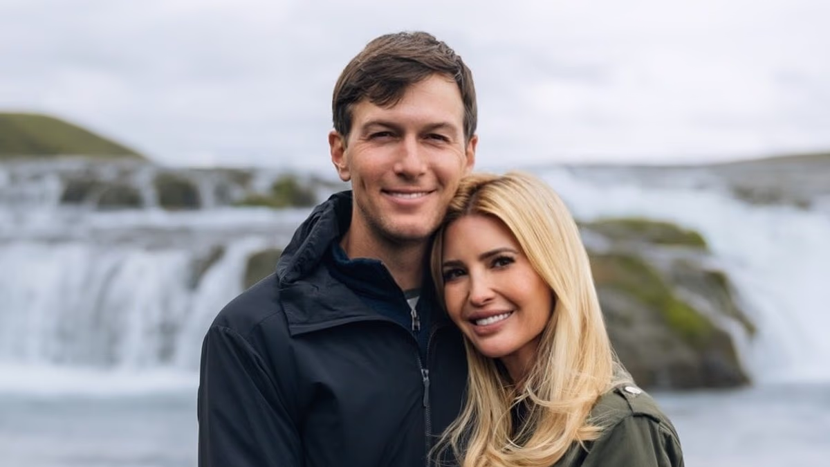 Ivanka Trump and husband Jared pack on the PDA in Iceland