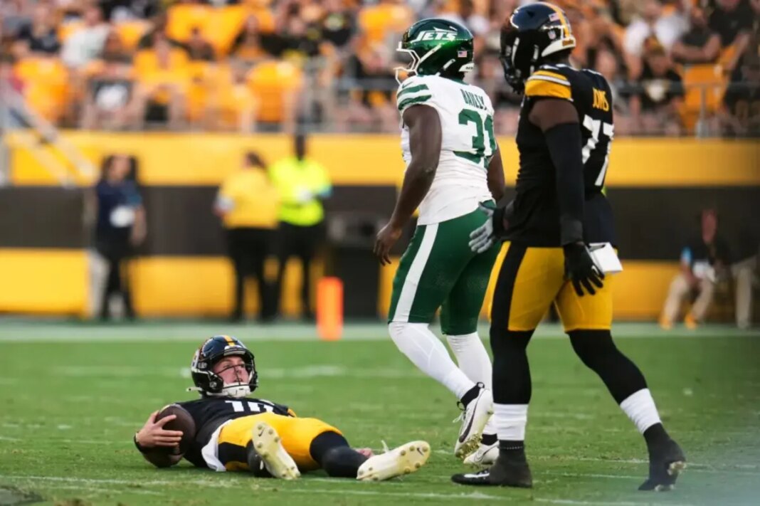 Jets rookie David Bailey snags first sack of preseason