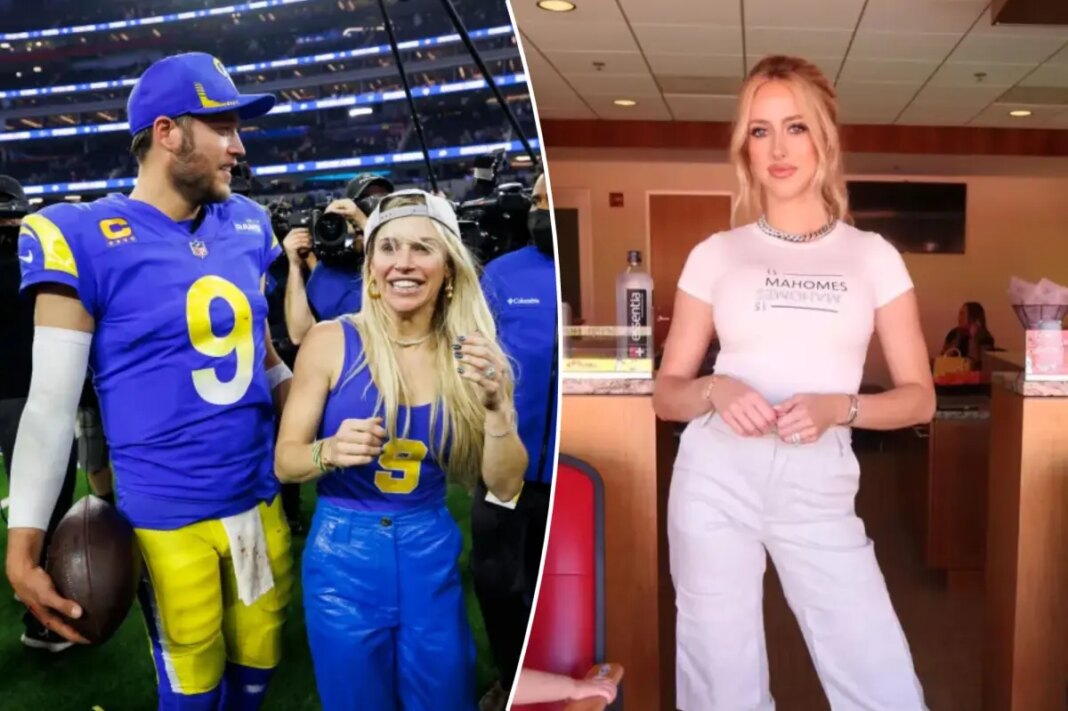 Kelly Stafford comments on Brittany Mahomes workout photo physique