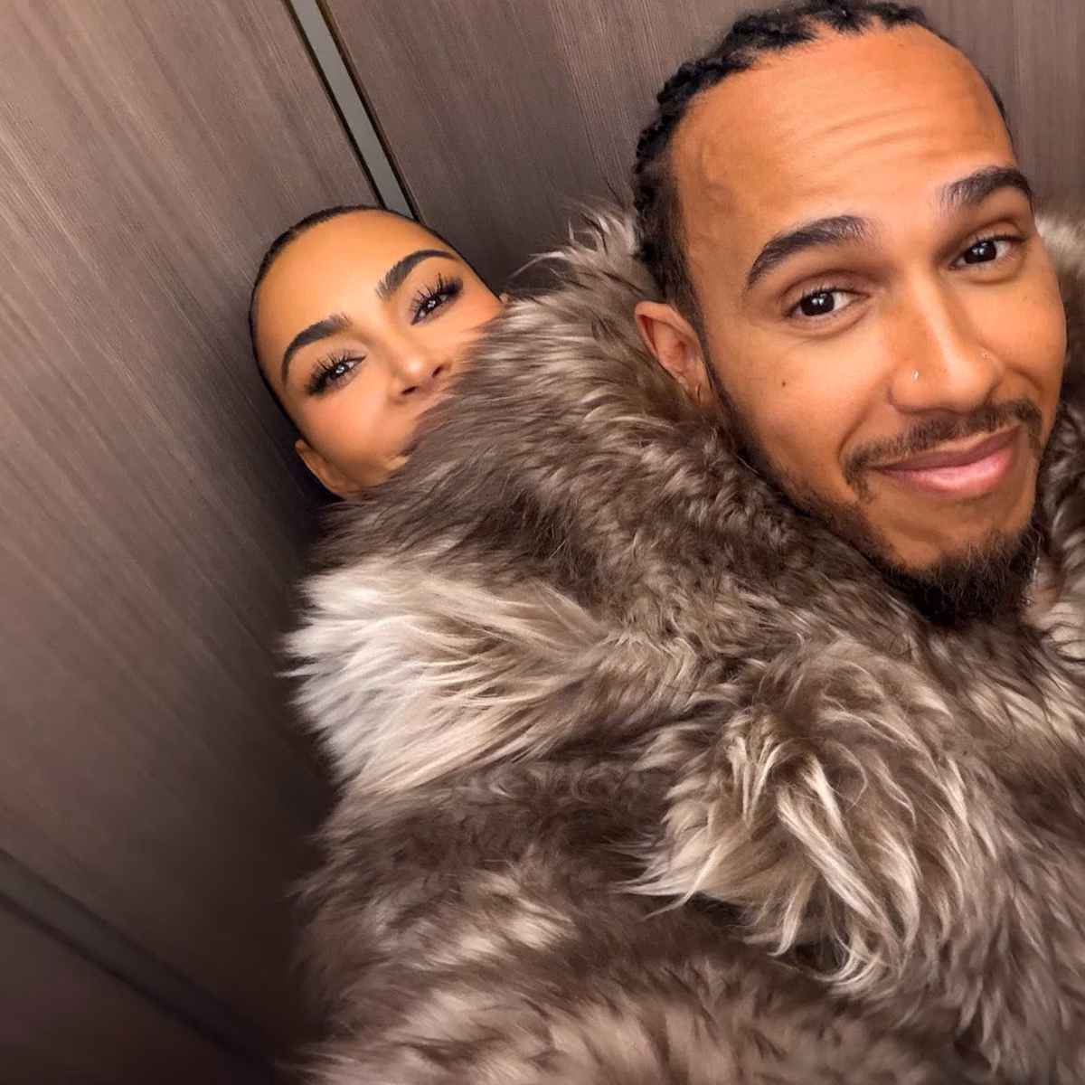 Kim Kardashian Proves Her Bond Is Strong With Lewis Hamilton's Family