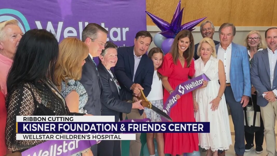 Kisner Foundation celebrates new center at Wellstar Golisano Children's Hospital of Georgia