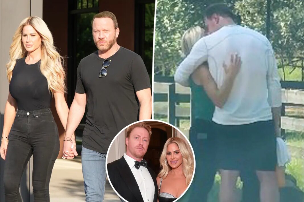 Kroy Biermann makes out with ex-wife of Kim Zolciak's boyfriend after denying romance