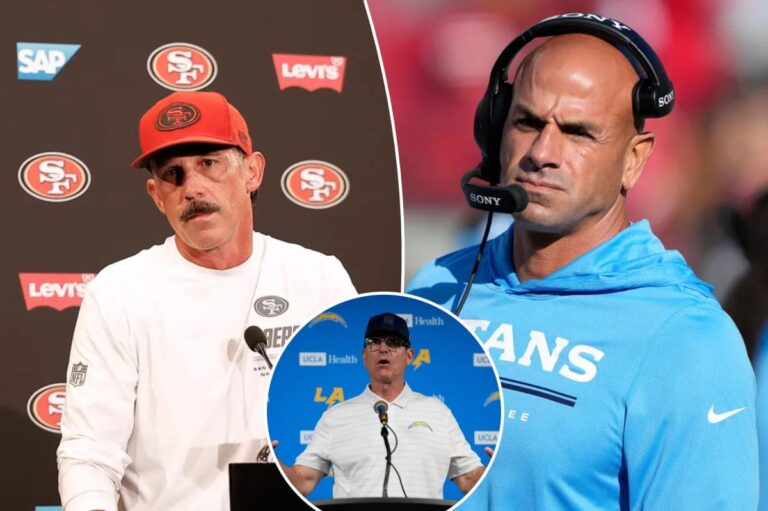 Kyle Shanahan Hilariously Roasts Robert Saleh Over Bizarre 49ers Practice Moment