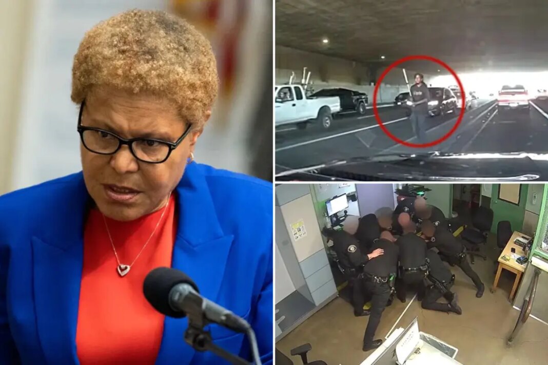 LA Mayor Karen Bass calls for review of 2 deadly LAPD encounters