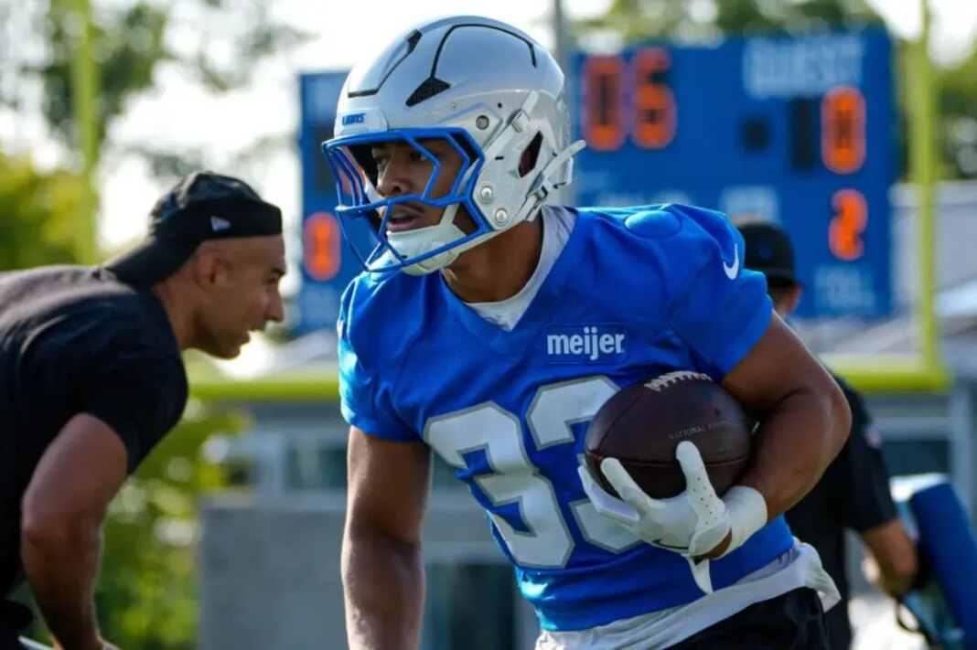 Lions running back suffers 'freak' injury at training camp